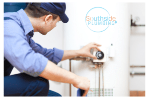 Water heater maintenance performed by a Southside Plumbing expert