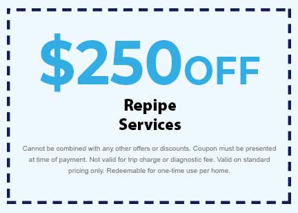 Discount for Repiping Services