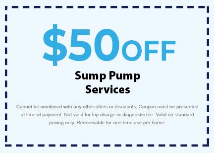 Discount for Sump Pump Service
