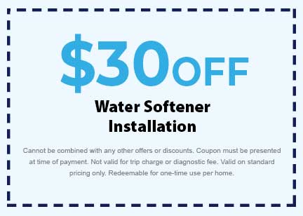 Discount for Water Softeners Service